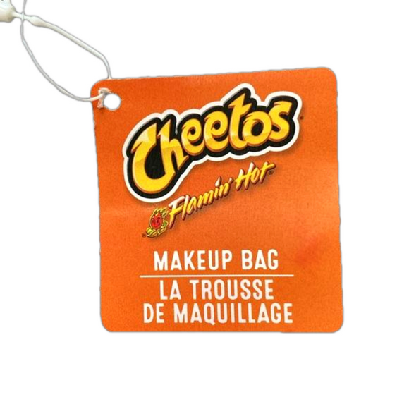 Cheetos Flamin' Hot Chester Cheetah Cosmetic Make-Up Bag - NWT - Picture 4 of 4